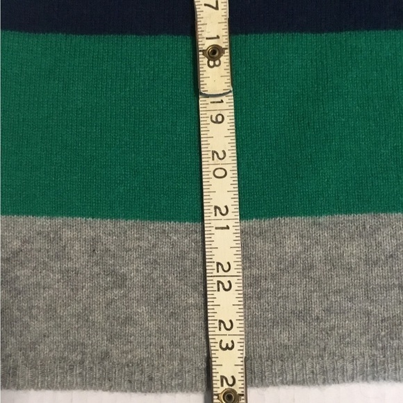 Lord&taylor 100%cashmere striped sweater S/P - Picture 6 of 6